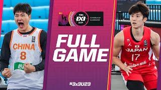 China  v Japan   Men  Full Pool Game  FIBA 3x3 U23 World Cup 2024