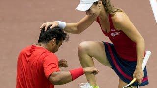 Leander Paes & Martina Hingis 71414 Mixed Doubles Highlights