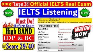 IELTS LISTENING PRACTICE TEST 2024 WITH ANSWERS  08.08.2024