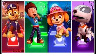 Chase  Ryder  Skye  Robo Dog ️ PAW PATROL ️ Tiles Hop EDM Rush