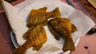 Frying WHOLE Blue Gills You NEED To Try This