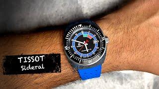 Review on the Wrist Tissot Sideral Watch Powermatic 80 in Blue