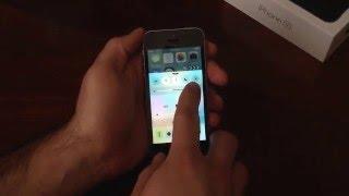 IPhone SE - How to turn screen rotation onoff