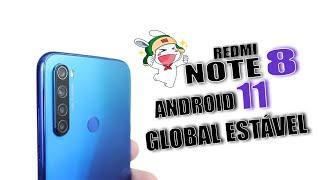 REDMI NOTE 8 - ANDROID 11 GLOBAL - 12.0.2 - INSTALE AGORA 