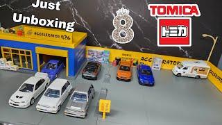 Unboxing 8 Tomica from July to Sept 2022  CaroBee  Subaru WRX S4 STI Sport R EX