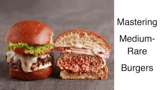 Medium-Rare Burgers with Reverse Sear Method