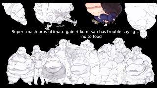 Super smash bros ultimate gain + komi-san has trouble saying no to food
