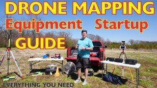 Startup Guide for required Drone Mapping Equipment and how to use it
