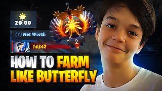 Butterflys Farming Pattern - 280 CS in 20 Mins