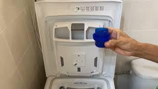 How to use our Hoover Dynamic Next Top loading washing machine in our little Greek house Kallimasia