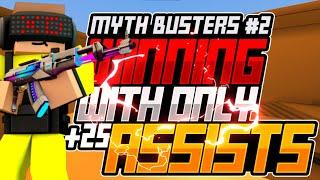 Winning With ONLY Assists? Krunker Myth Busters EP.2