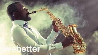 Relaxing Saxophone  Jazz Music  Smooth Cafe Background Instrumental Music For Study Work Relax