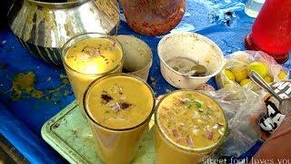 IndianKolkata Street Food  - Sattu Drink Tasty Healthy Drink Very Common Street Food in India