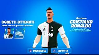 SBLOCCO CRISTIANO RONALDO su FORTNITE e VINCO LA PARTITA 