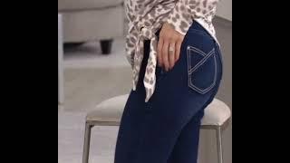 QVC host Courtney Khondabi looking good in jeans 033