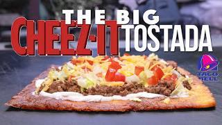 THE BIG CHEEZ-IT TOSTADA FROM TACO BELL...BUT HOMEMADE & WAY BETTER  SAM THE COOKING GUY