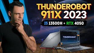 THUNDEROBOT 911X 2023 - RTX 4050  ПОЧТИ ИГРОВОЙ...