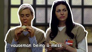 vauseman being a mess for four minutes straight  orange is the new black
