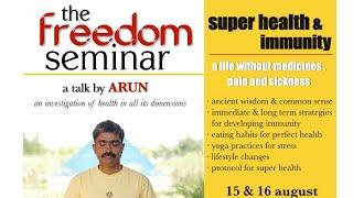 Freedom Seminar Talk - Aug 15 - 4 hours