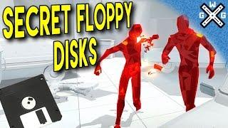 Secret Floppy Disks in SUPERHOT VR - Treasure Hunter