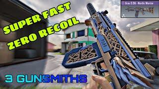 Best Grau 5.56 Gunsmiths For Call Of Duty Mobile  Super Fast + Zero Recoil Grau Gunsmiths