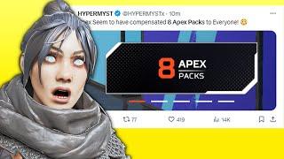 Why Everyone Got Free Apex Packs in Apex Legends