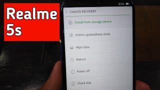 Realme 5s hard reset