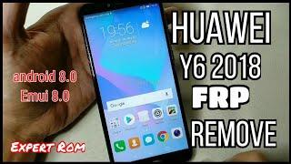 HUAWEI Y6 2018 ATU-L22 Unlock FRP Bypass Google Account Without PC EMUI 8.0ANDROID 8.0