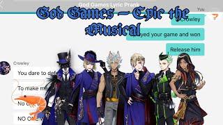 God Games Epic - the Musical  Twisted Wonderland Lyric Prank