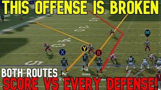 MOST BROKEN OFFENSE in Madden NFL 24 2 Plays That SCORE VS EVERY DEFENSE Best Plays Tips & Tricks