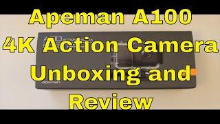 Apeman A100 Action Camera unboxing and review