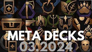 GWENT  March 2024  META DECKS - Top 10 decks in March 2024