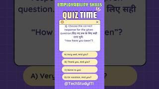 ITI Employability Skills Questions ITI Exam 2024 @TechStudyITI  #tech_study_iti #shorts