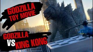 Godzilla Toy Movie  Godzilla Vs. King Kong  #godzilla #kingkong #shortfilm