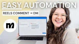 2024 Instagram Automation Tutorial DM Replies to Comments on Reels with Manychat