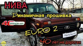 Нива 40 лет на рынке. Прошивка Евро 2 увеличиваем динамику снижаем расход отключаем катализатор.