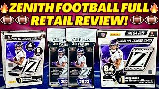 *FULL RETAIL ZENITH FOOTBALL REVIEW VALUE PACK BLASTER MEGA BOX - WHATS THE BEST?