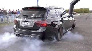 900HP BMW 335i E91 - CRAZY REVS & BURNOUT