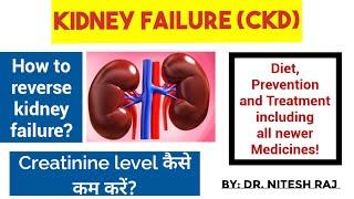 Creatinine कैसे कम करेंकिडनीkidney disease treatmentkidney failure treatment CKD #drniteshraj