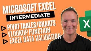 Intermediate Microsoft Excel Tutorial - Level Up 