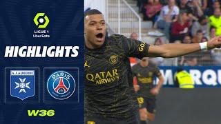 AJ AUXERRE - PARIS SAINT-GERMAIN 1 - 2 - Highlights - AJA - PSG  2022-2023