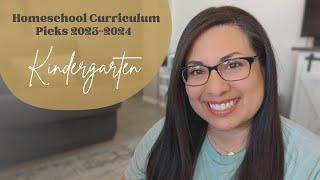 KINDERGARTEN HOMESCHOOL CURRICULUM PICKS 2023-2024