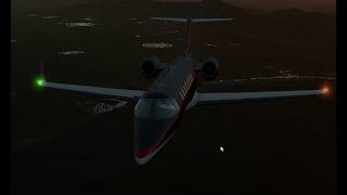 Aerofly FS 4  default Learjet 45  LEPA-LEMH  from Takeoff to Landing