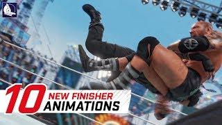 Top 10 New Finisher Animations in WWE 2K18