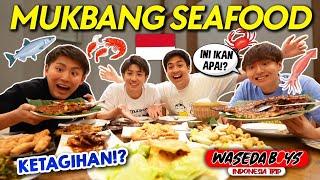 WASEDABOYS MUKBANG SEAFOOD INDONESIA PERTAMA KALI KETAGIHAN?  INDONESIA TRIP 19