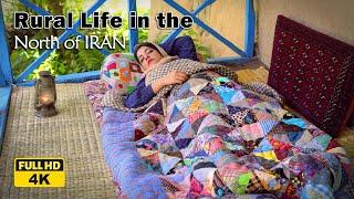 Routine Rural Life in the north of IRAN  Making Local Breakfast
