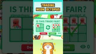 LATEST OFFERS FOR NEON OCTOPUS IN ADOPT ME ROBLOX #adoptmetrading #viral #adoptmeroblox