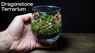 Making a Dragonstone Terrarium From a Drinking Glass