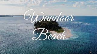 Wandoor Beach  Port Blair  Drone shots  Andaman and Nicobar Islands in 4k