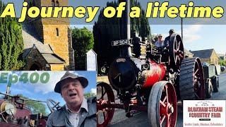 Meet Mel Rob & family as we travel to Bloxham Steam fair by traction steam engine